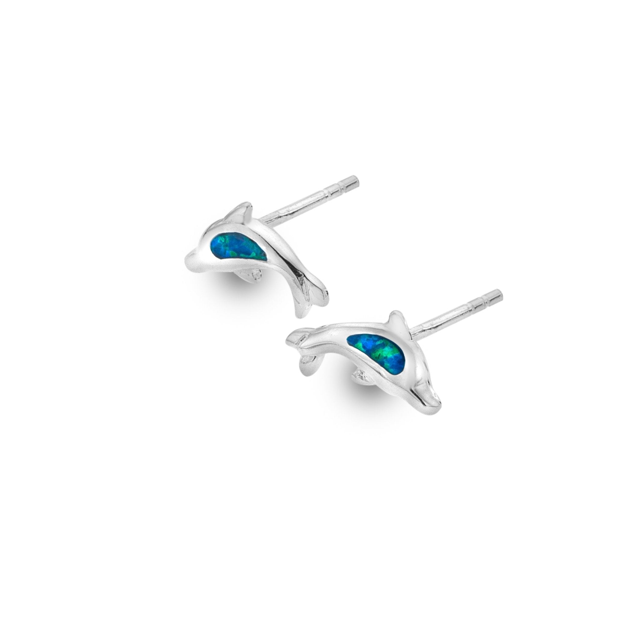 Blue Dolphin Studs